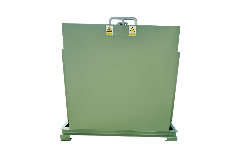 Négyzet alakú ammónia bomlás hidrogéntermelő egység