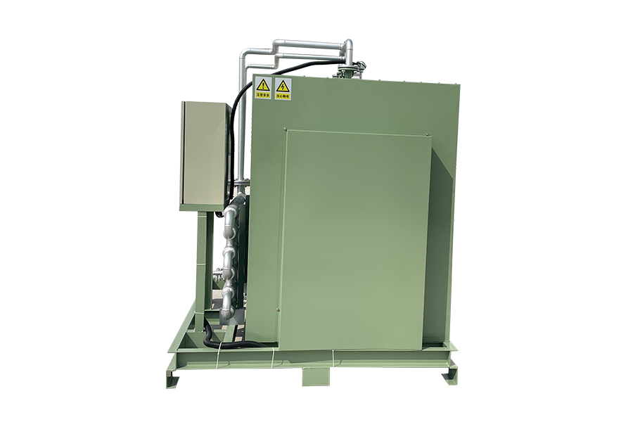 Négyzet alakú ammónia bomlás hidrogéntermelő egység