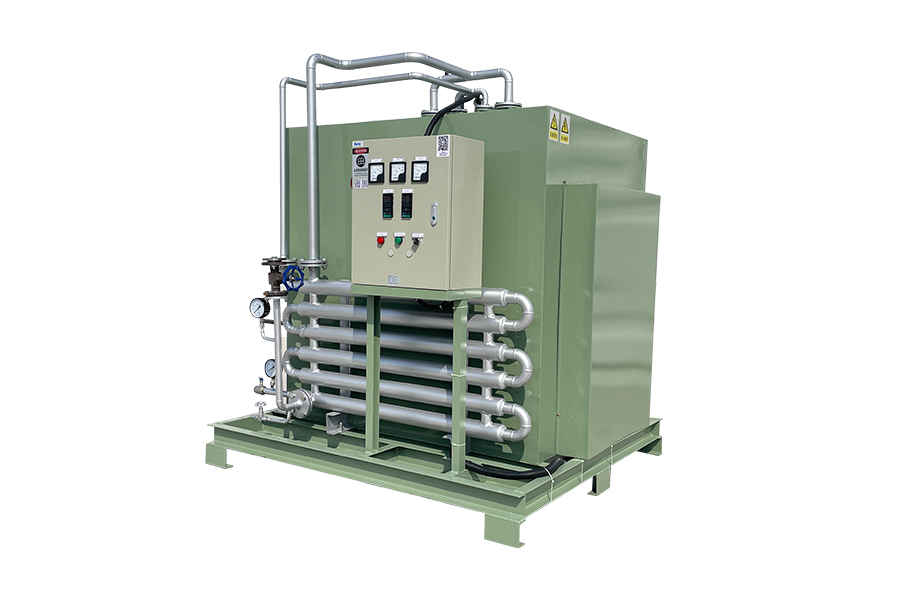 Négyzet alakú ammónia bomlás hidrogéntermelő egység